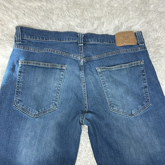 True Craft Men’s Athletic Blue Jeans 36x34 - Picture 2 of 6